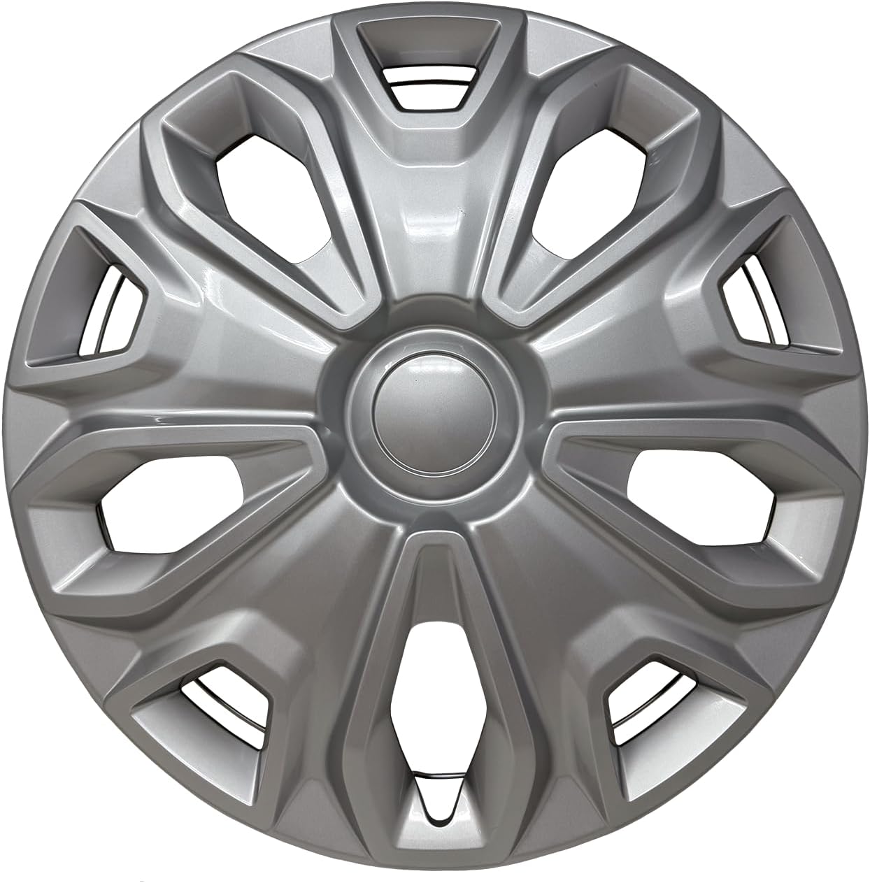 Premium Replica Hubcap, Replacement for Ford Transit 150, 250, and 350: 2015-2024, e-Transit: 2022-2024 16-inch Wheel Cover (1 Piece)