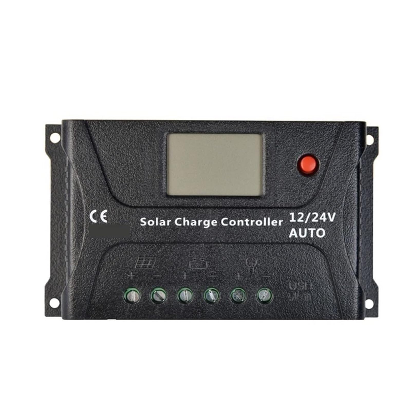 Controlador de Carga Solar, Controlador Solar MPPT Carga Y Descarga Económica PWM