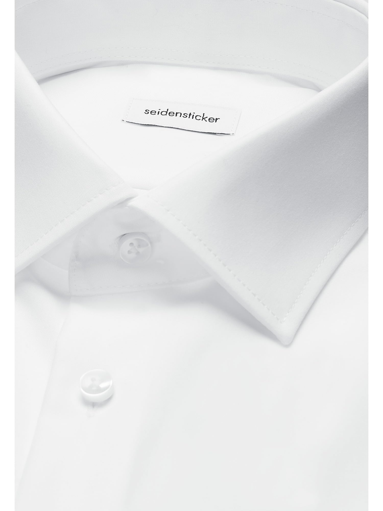Seidensticker Men's Business Shirt - Slim fit - Non-Iron - Kent Collar - Long Sleeve - 100% Cotton