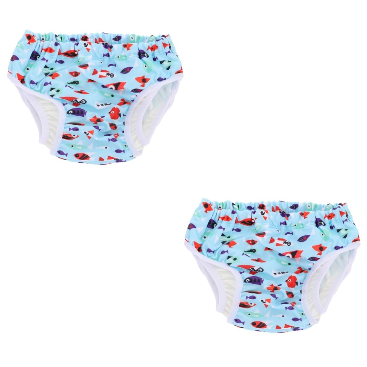 2piezas Pañal De Natación Reutilizable Para Bebés Lavable y Transpirable Para De Natación Diseño De
