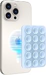 AHASTYLE Silicone Magnetic Suction Phone Case Stand for iPhone 17/16/15/14/13/12 Series, for iPhone MagSafe Phone Case, Mirror Shower Phone Holder, for TikTok Videos and Selfies