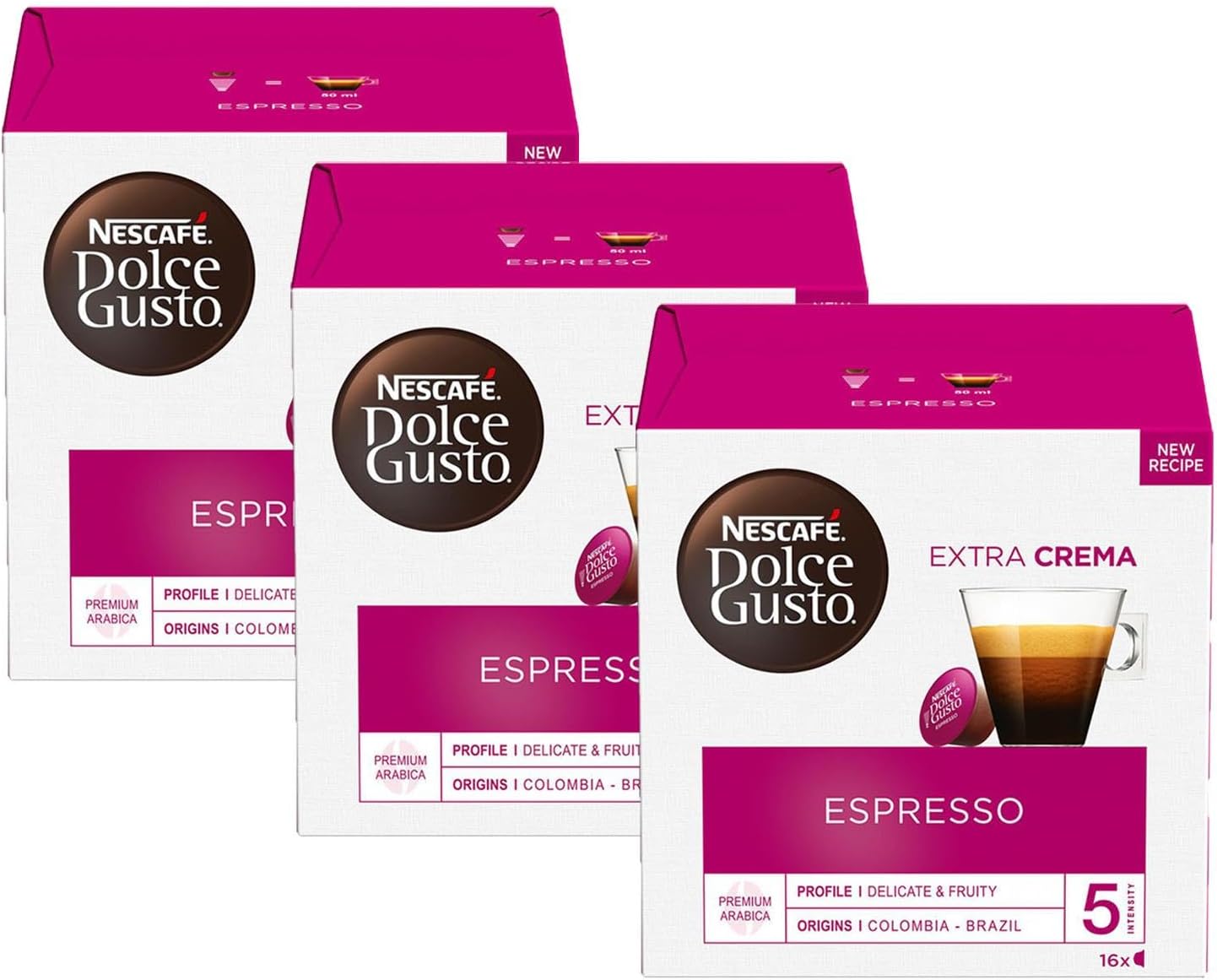 Nescafe Dolce Gusto Espresso 3X16 Capsules