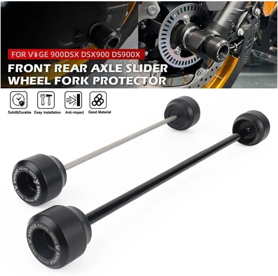 Sliders Axle Wheel Axle Fork Slider Crash Protector for Voge 900Dsx 900 Dsx Valico Ds900X Dsx900 Motorcycle Rear Front Axle Slider Guards