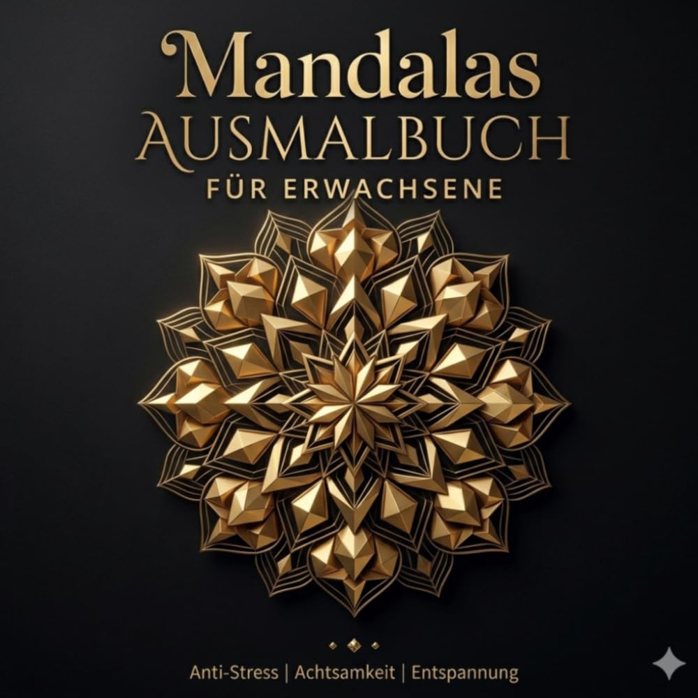 Mandalas-Ausmalbuch für Erwachsene