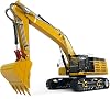 LESU 114 Hydraulic RC Excavator Assembled Metal Crawler Excavator Radio Digger Motor ESC Servo Light for 374 374F Construction Vehicle Hobby Grade Model