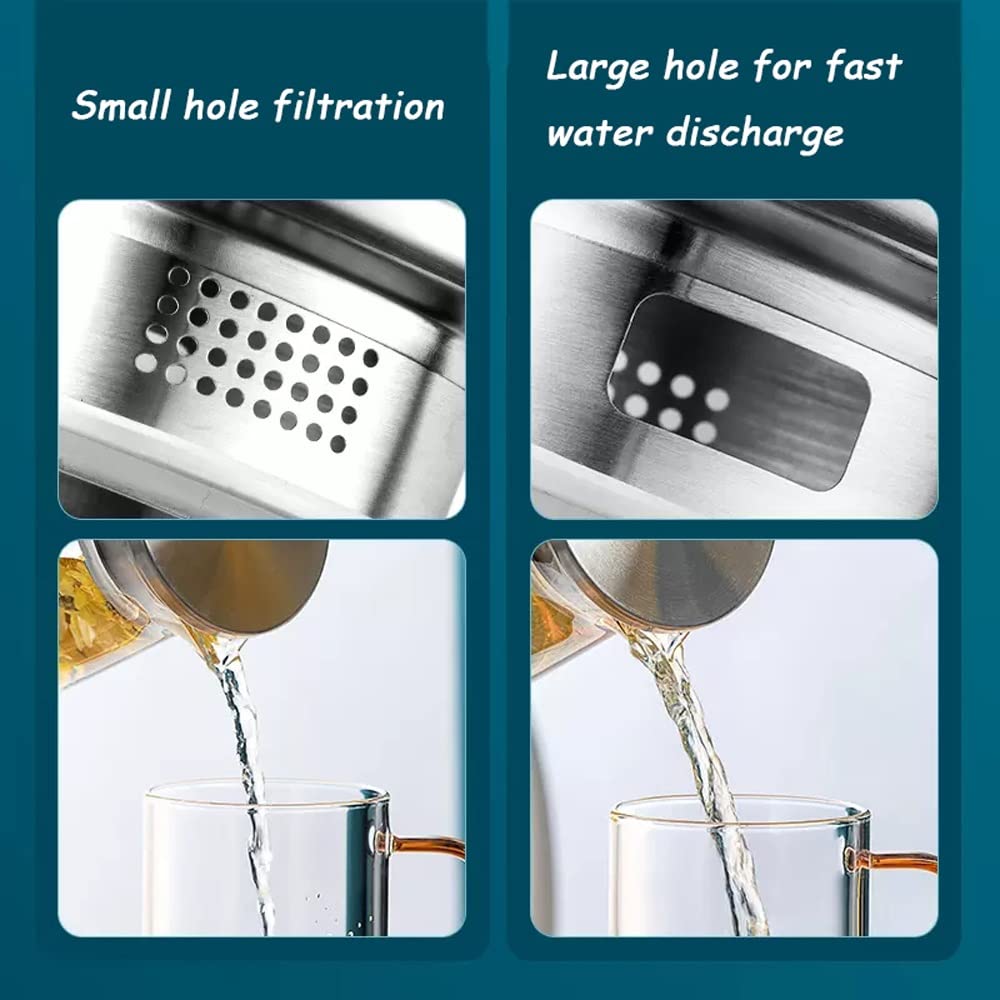 Nff Jarra De Cristal, Jarra De Agua De Cristal De 1,85 L con Tapa, Jarra De Cristal Resistente Al Calor Fácil De Limpiar, Apta For Zumo, Té, Agua, Leche, Café