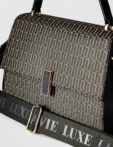 Image of Lavie Luxe Women's Mono Ipsy25 Satchel Handbag | Satchel Bag for Work | Ladies purse | Stylish Shoulder Bag | Gift For Women
