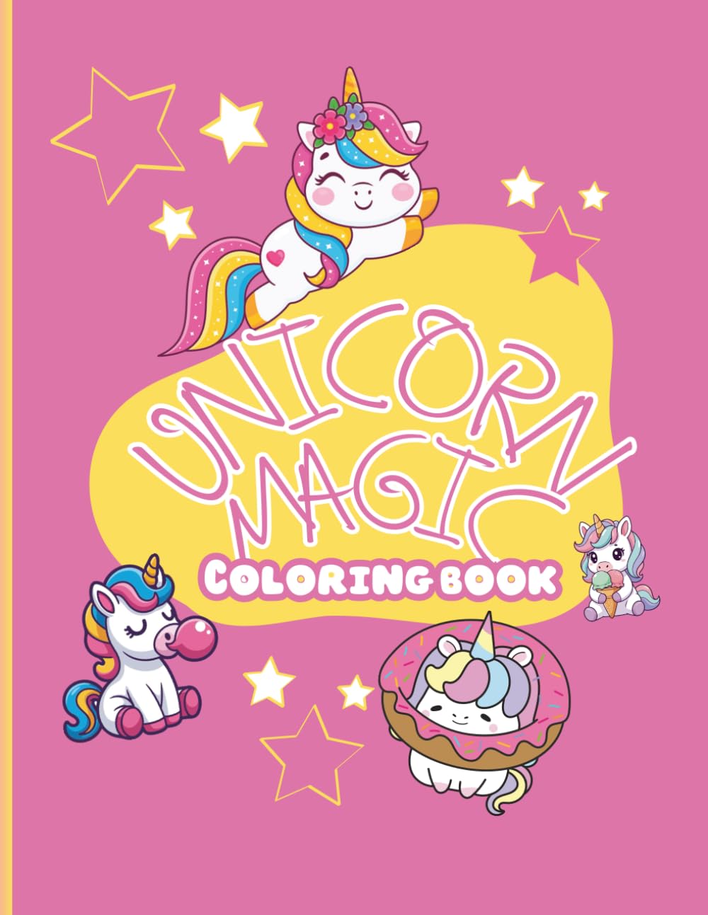 Unicorn Magic Coloring Book