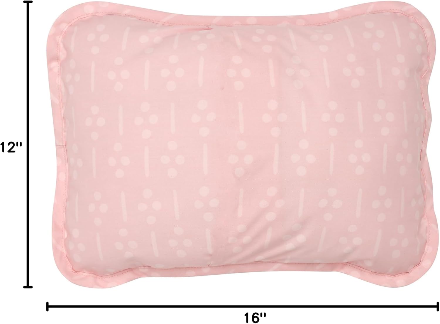 Lambs & Ivy Little Garden Luxury Embroidered Floral Decorative Throw Pillow image 5