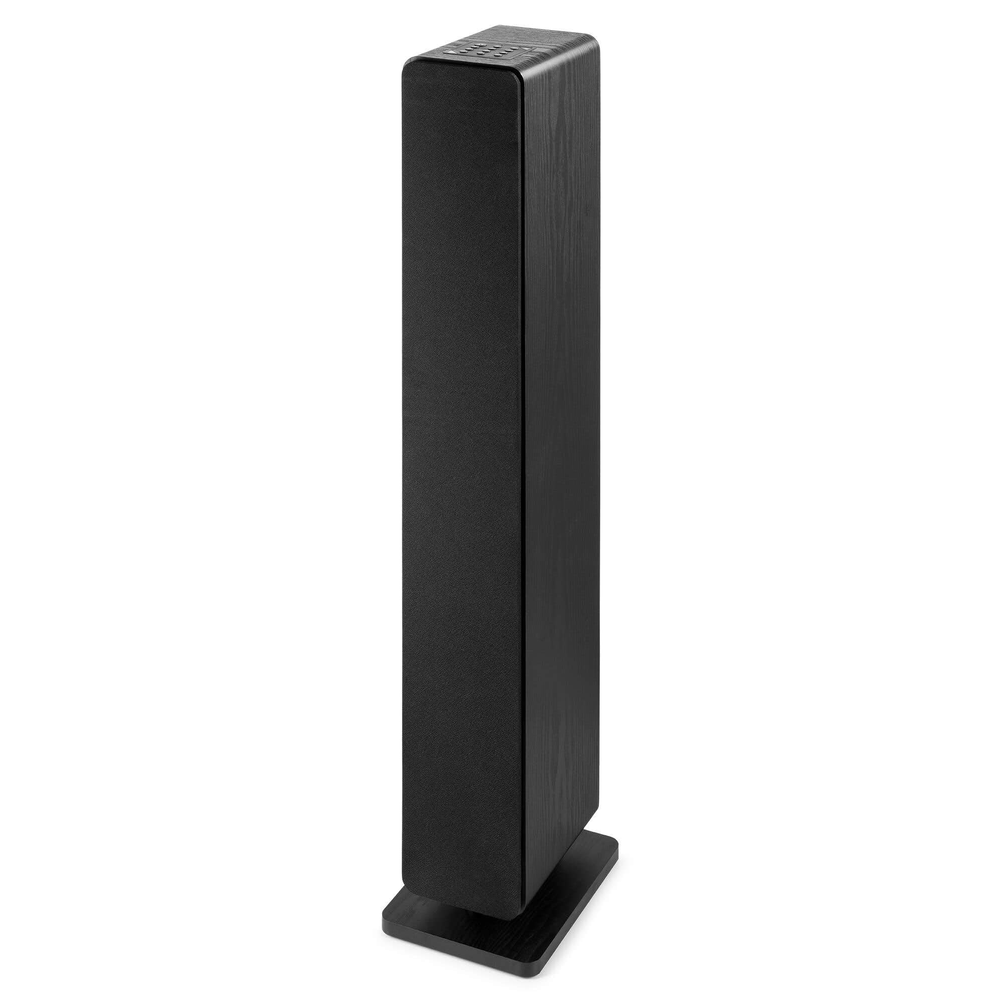 Audizio Arco – Pack Altavoz Activo + pasivo 320W, Bluetooth 5.2, USB, Entrada óptica Toslink y Sistema estéreo HiFi para TV o Home Cinema, Color Negro