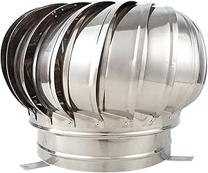 100-200mm Chimney Cowl Cap Pot Guard Stainless Steel Flue Pipe Cover - View #3