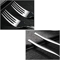 Vista 2 de Idotry - Tenedores de cena de acero inoxidable (12 piezas)