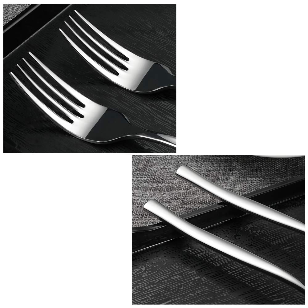 Idotry 12-Piece Stainless Steel Dinner Forks — Amazon image 2