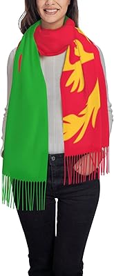 TZT Flag of Eritrea Scarf For Women and Men Winter Warm Scarves Large Shawl Wrap Shawl Gifts