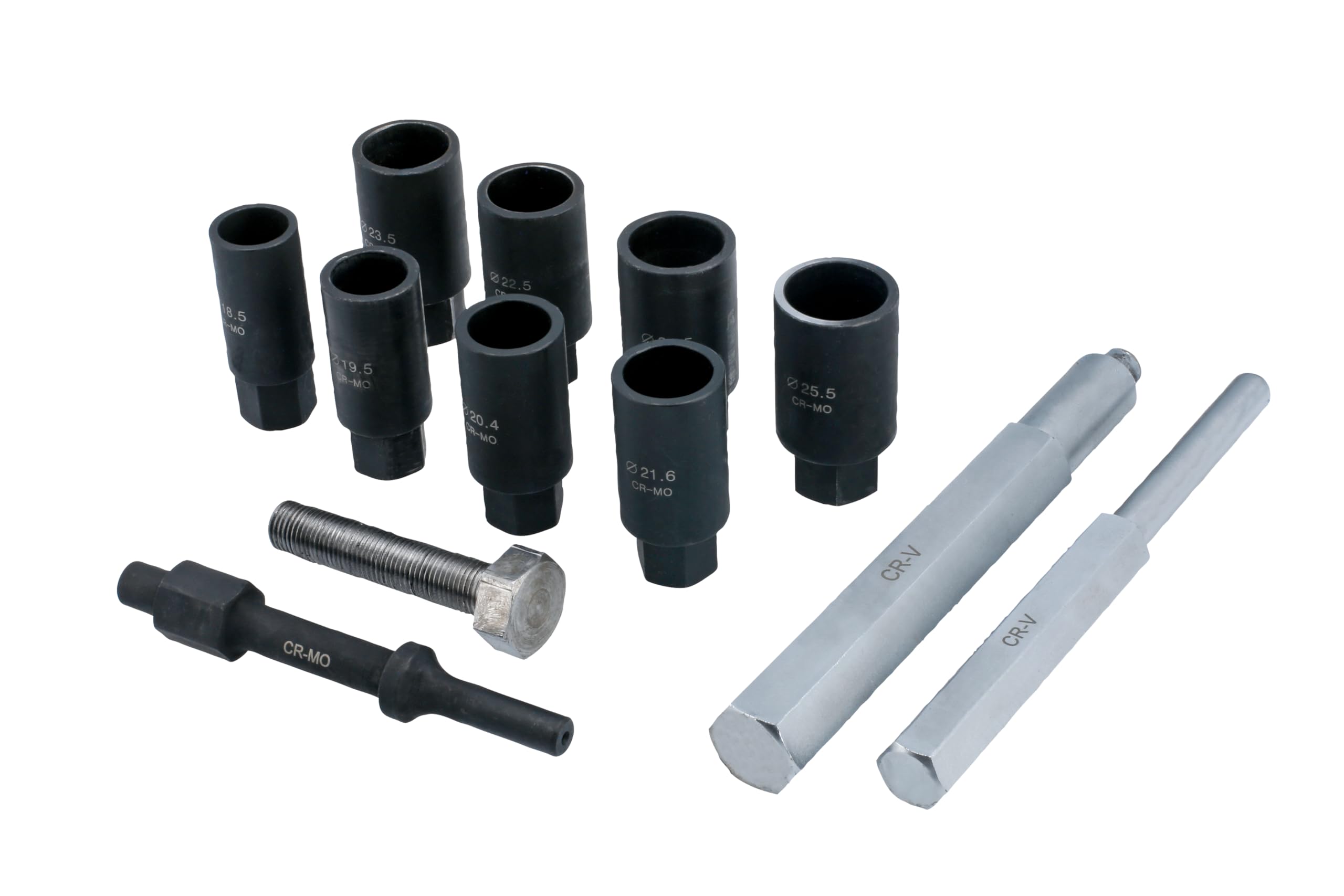 Laser 8842 1/2"" Drive Tapered Locking Wheel Nut Removal Kit 18.5 to 25.5mm