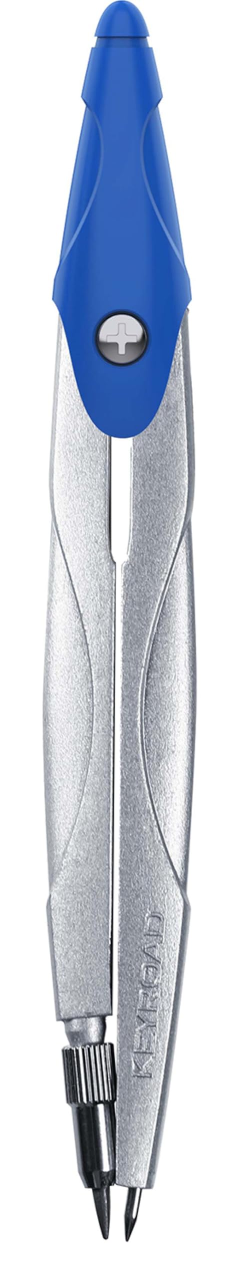 KEYROAD Zirkel/komfortabler Griff/ergonomisches Design/Kunststoffgehäuse/für Schüler/für die Schule/mit zusätzlichen Minen / 3 Farben / 20 Stück pro Packung