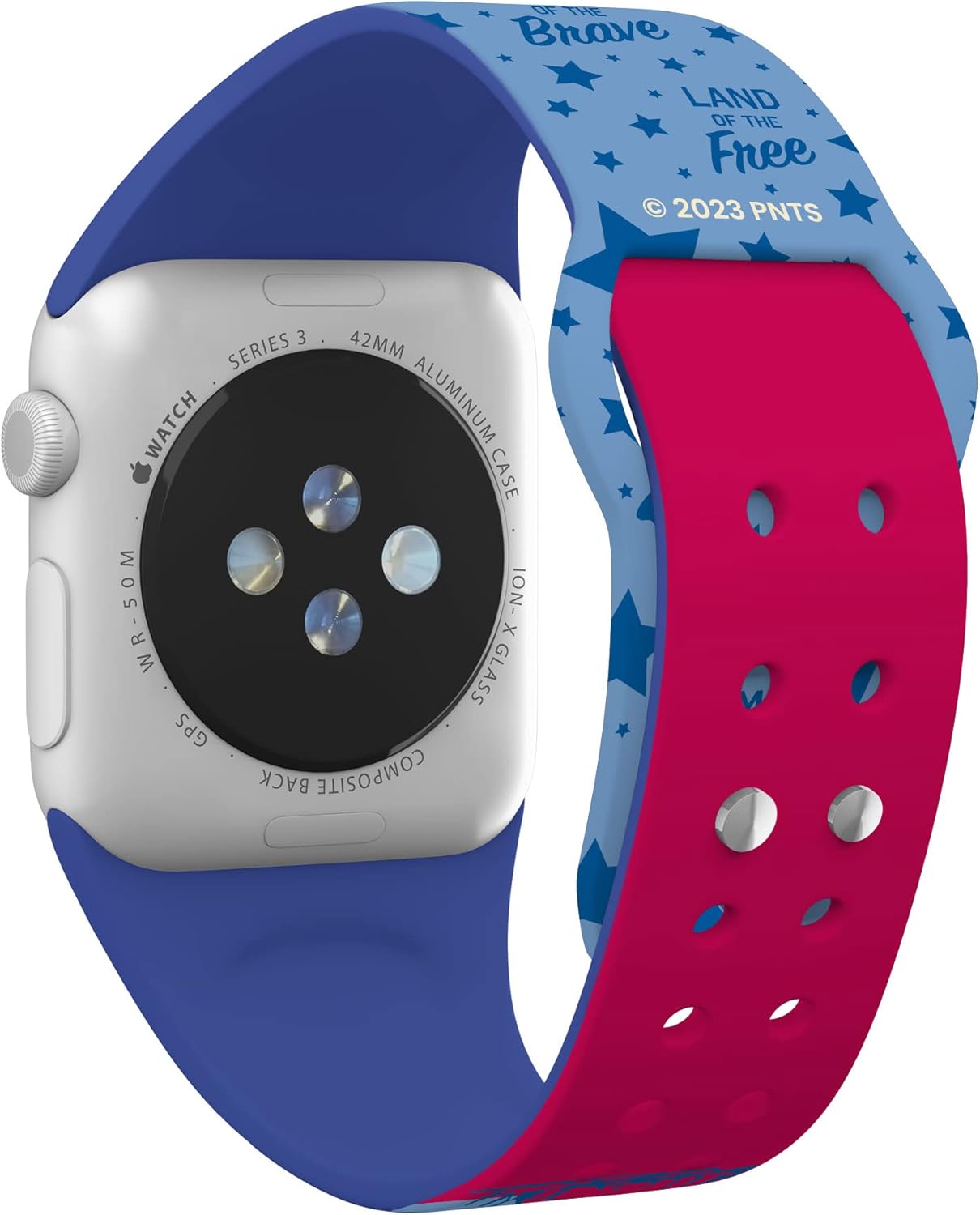 Affinity Bands Peanuts Patriotic HD Watch Band Compatible with Apple Watch