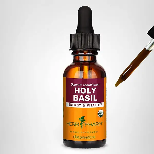 Herb Pharm Certified Organic Holy Basil (Tulsi) Extract for Energy and Vitality, 1 Ounce (DBAS01) 10