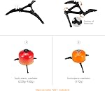 Ustensiles de cuisine de camping Odoland, réchaud avec support de cartouche, trépied et tasse en acier inoxydable, support de réservoir, kit de fourchette, couteau, cuillère pour randonnée, camping en extérieur, randonnée et pique-nique