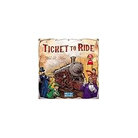 Asmodee - Ticket to Ride - Gioco da Tavolo di Avventure Ferroviarie in Nord America per Famiglie