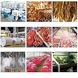 【Alta retención de humedad】 Integra uso industrial y doméstico.Se puede colocar en un supermercado para hidratar las verduras y frutas, o se puede colocar en una oficina o en el hogar para crear un espacio cómodo.