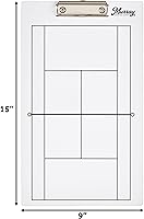 Vista 5 de Murray Sporting Goods sujetapapeles para entrenadores de borrado en seco Pizarra blanca de doble cara