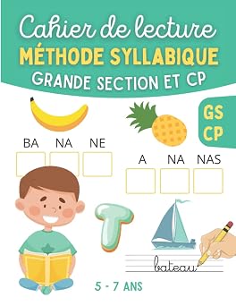 Marque Cahier de lecture Méthode Syllabique GS et CP