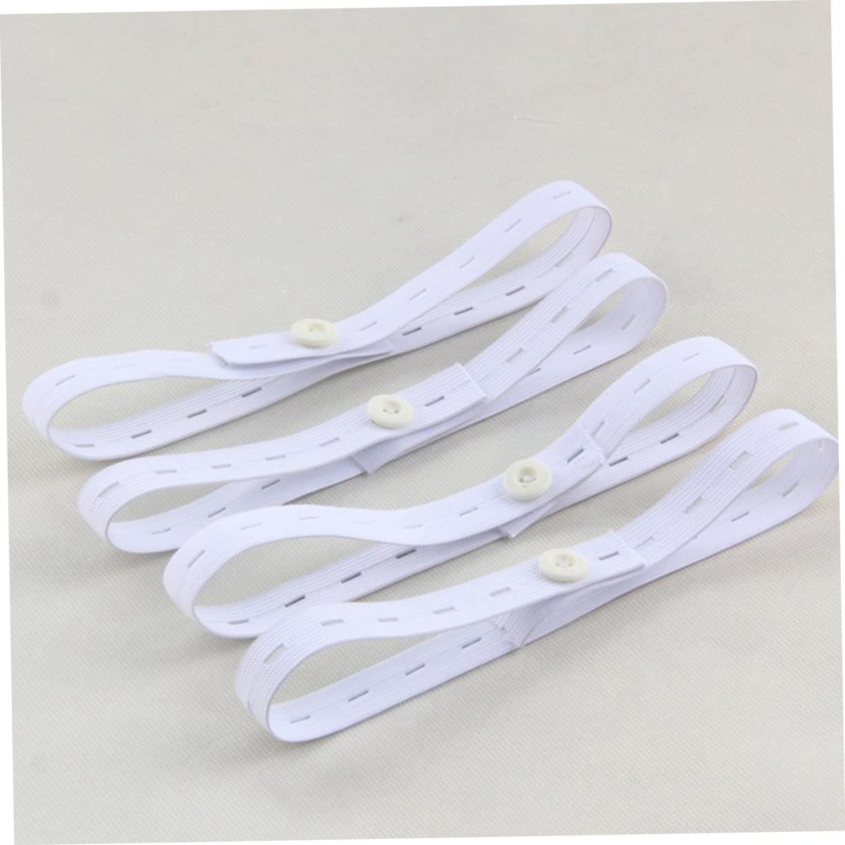 15pcs Diaper Buckles Elastic Fastening Belts for Newborns Adjustable Boy Girl Diaper Fastener Holders for Girl