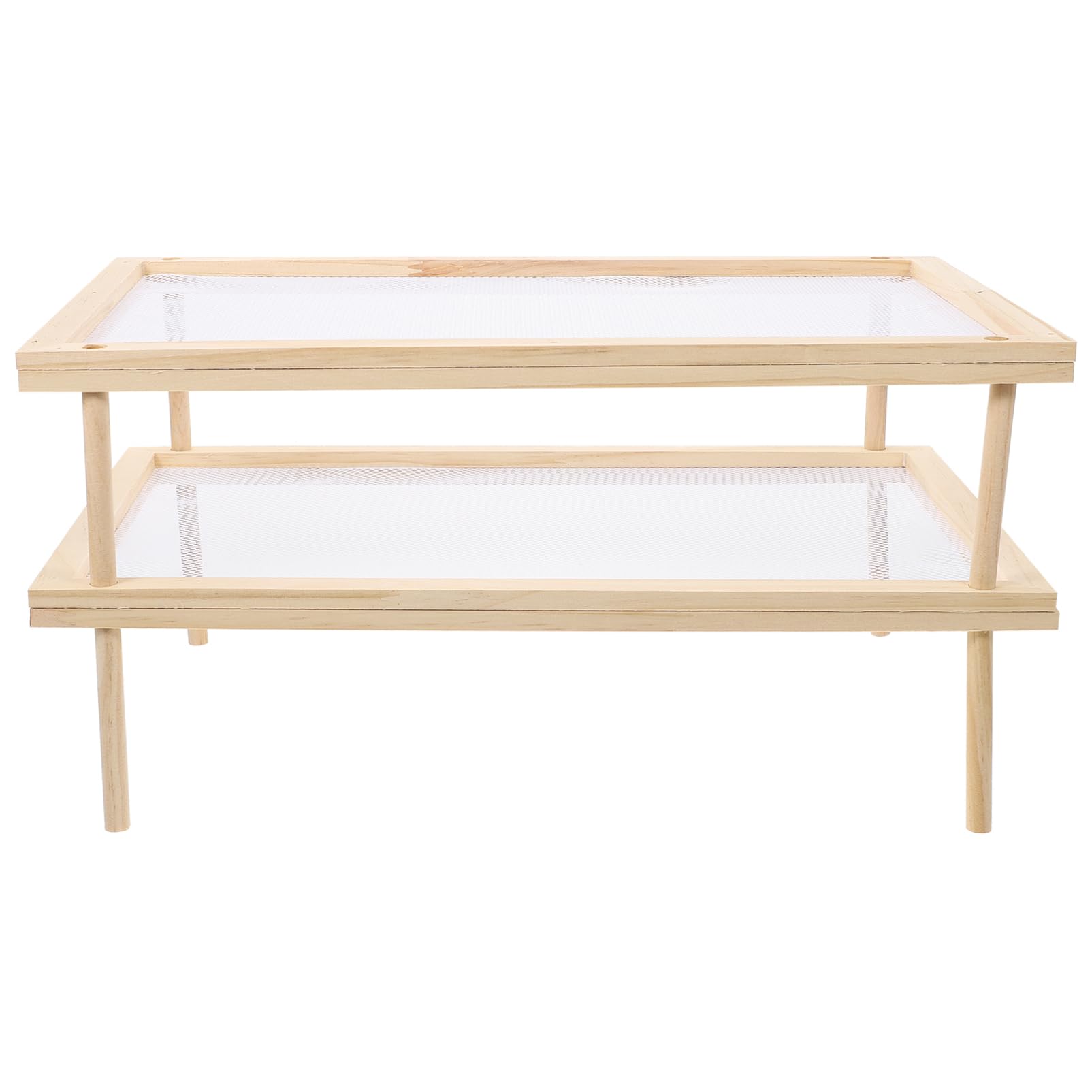 PRETYZOOM Rejilla Secadora de Fideos de Madera para Cocina y Exterior, Fácil de Usar y Resistente