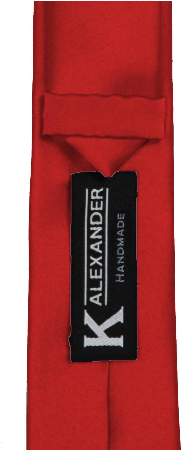 K. Alexander Skinny Ties - Multiple Solid Colors - Classic 2" width - Image 4