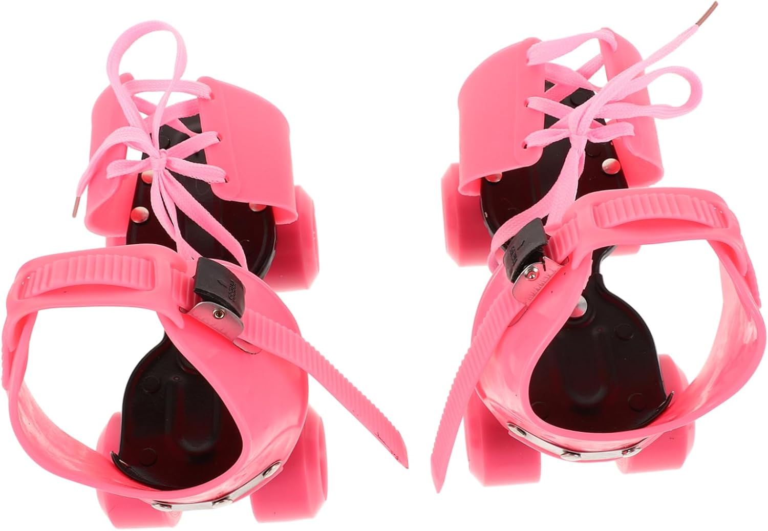 SUPVOX Adjustable Roller Skates for Boy Girl Comfortable Quad Skating Shoes with Enhanced Stability Adjustable for Growing Boys and Girls for Fun