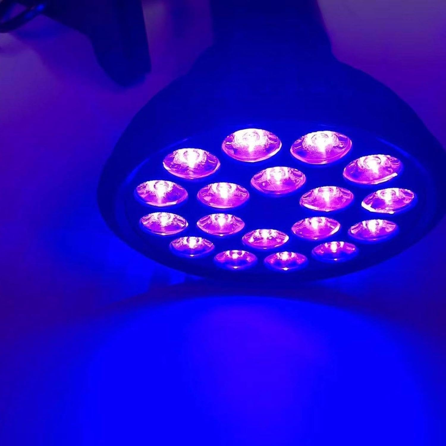 Składana lampa do opalania twarzy, samoopalacz do twarzy 54W, przenośny sprzęt do opalania, 18 diod LED 395nm lampa słoneczna do ciała twarzy