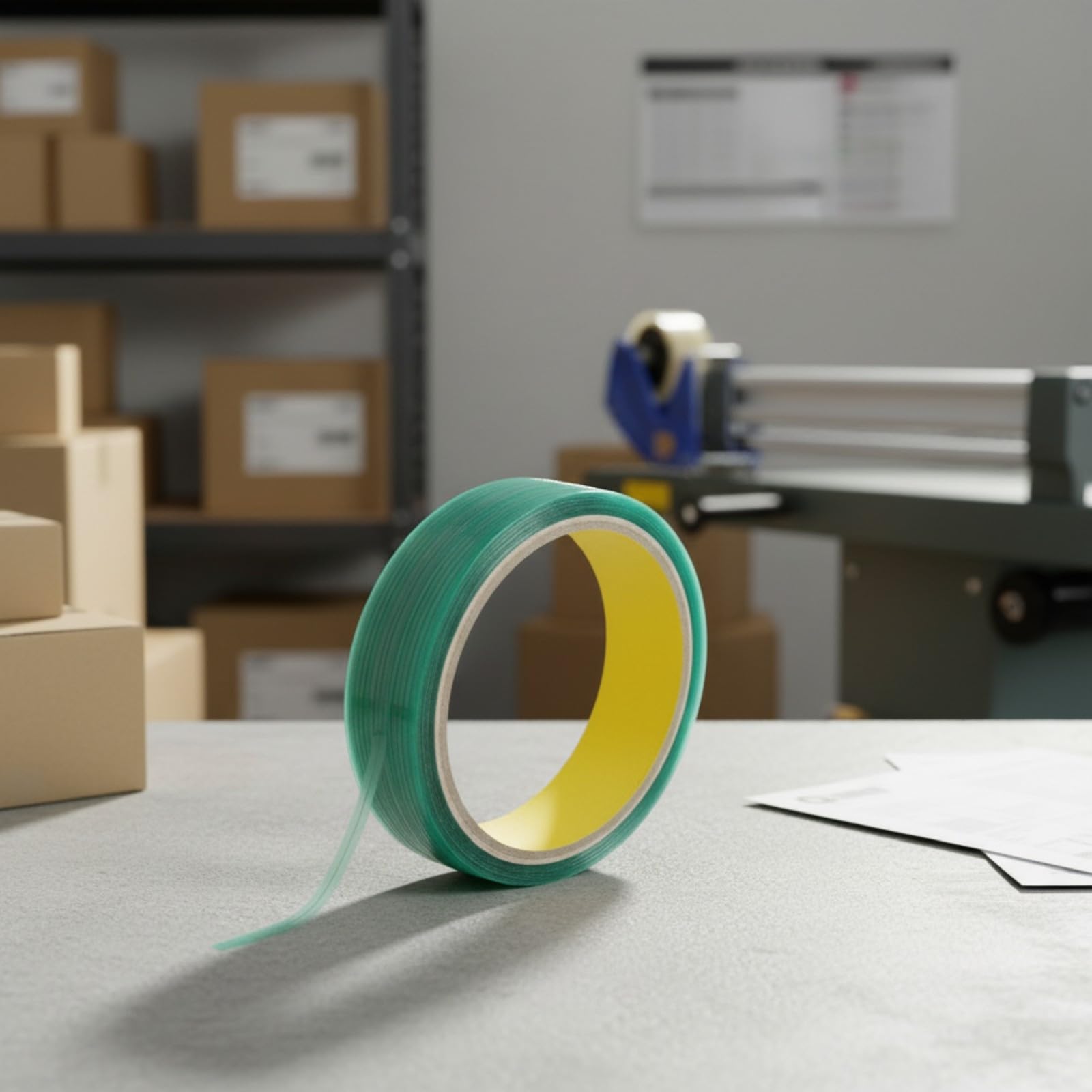 Filo per Mascheratura da 3.5 Mm Sottile | Verde Traslucido, Filo per Mascheratura con Adesivo, Autoadesivo, Carrozzieri