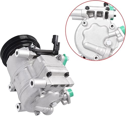 Miniatura 4 de waltyotur Compresor de CA del A/C con embrague de repuesto para Hyundai Accent 1.6L CO 10925C 2006-2009