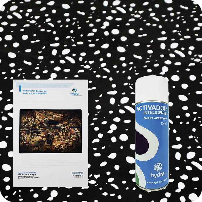 Lámina Hidroimpresión Fibra De Carbono | Ancho 100 Cm, Largo 200 Cm, Kit Hidrografía HFC-009