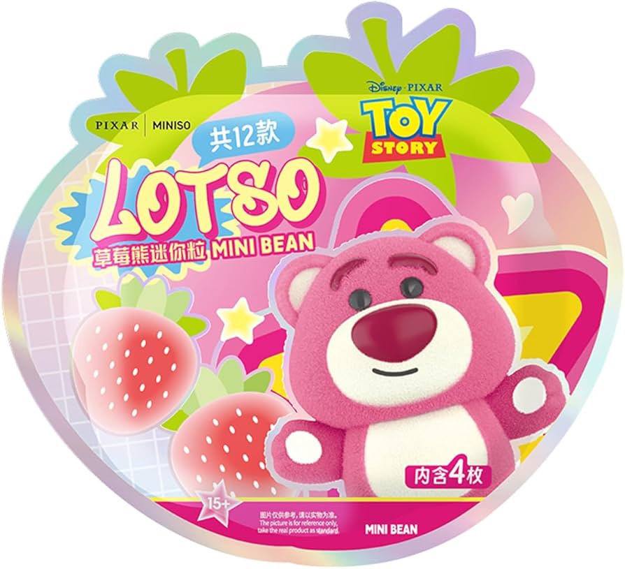 Amazon.com: MINISO Disney Lotso Strawberry Bear 4-in-1 Mini Blind