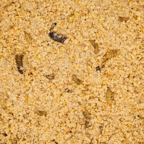 JR FARM Bark-Butter Soldatenfliegen 2 kg für Wildvögel im Garten oder auf dem Balkon