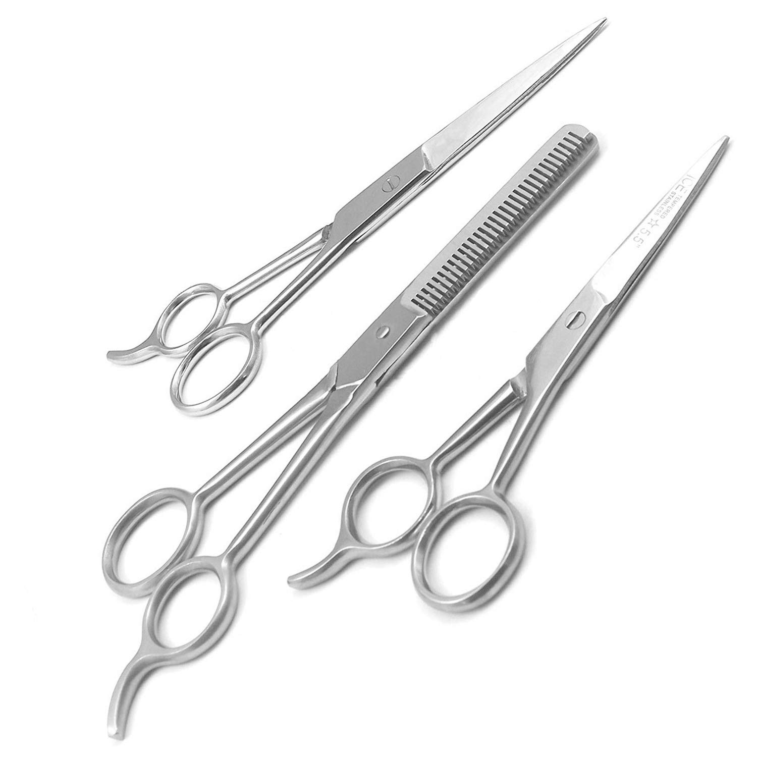 DDP Hair Cutting Scissors Precision 3-Piece Barber Shears Set