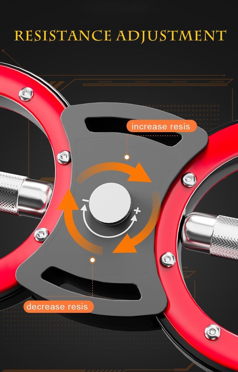 12LB Burn Machine Speed Arm Machine Grip Strength Trainer Spinning Burn Muscle Trainer, Resistance Adjustment Rotator Machine Boxing Forearm Trainer for Home and Gym