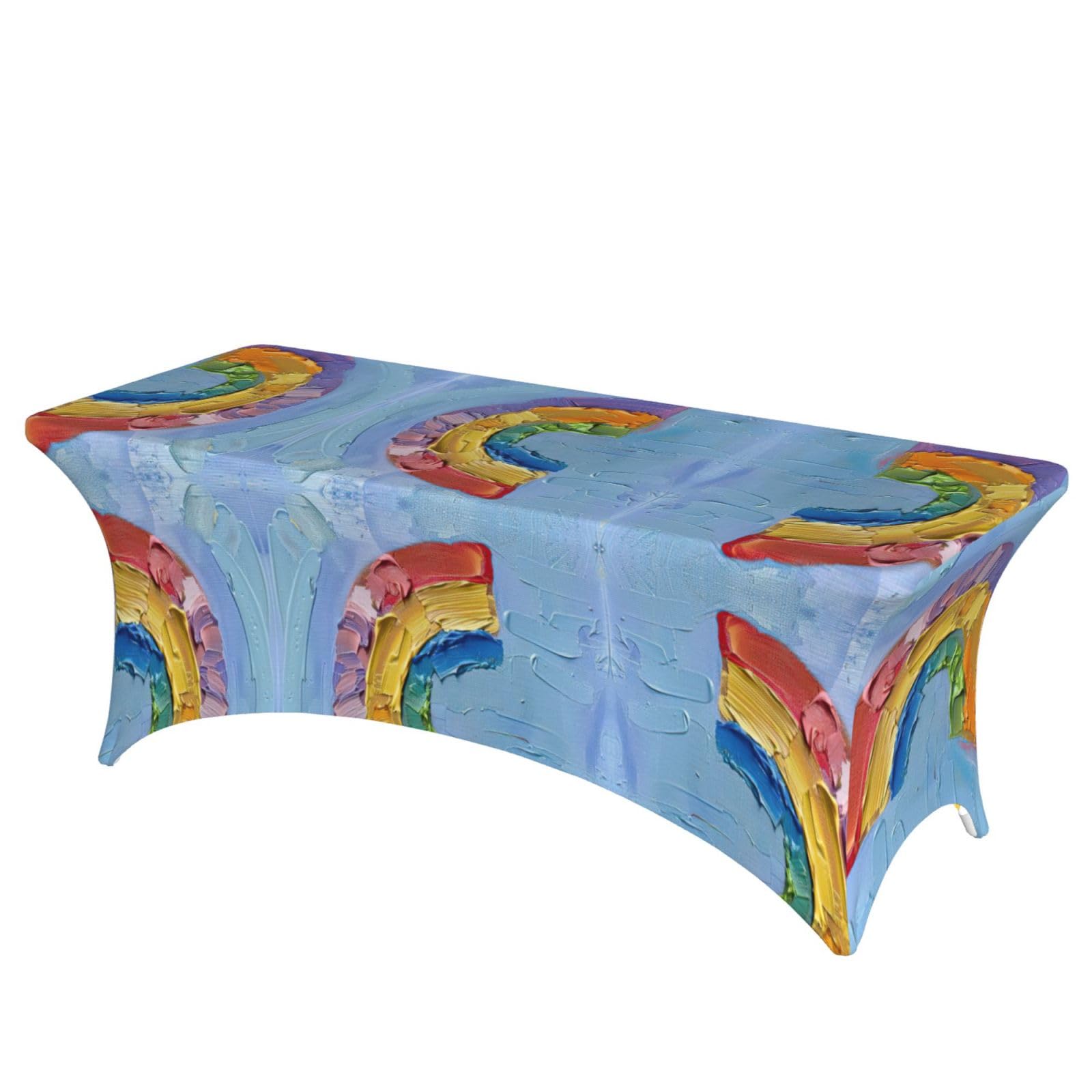 Nappe de table extensible sans pli en élasthanne, protège table 1,8 m lavable