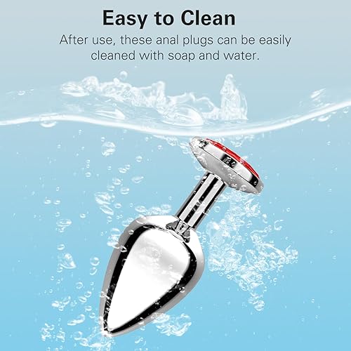 Miniatura 10 de Juego de enchufe anal para principiantes, 4 piezas de tapones para los glúteos, juguete sexual, kit de entrenamiento anal, punto G, sexo anal,