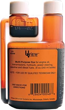 UVIEW Multi-Purpose Dye 8oz Bottle