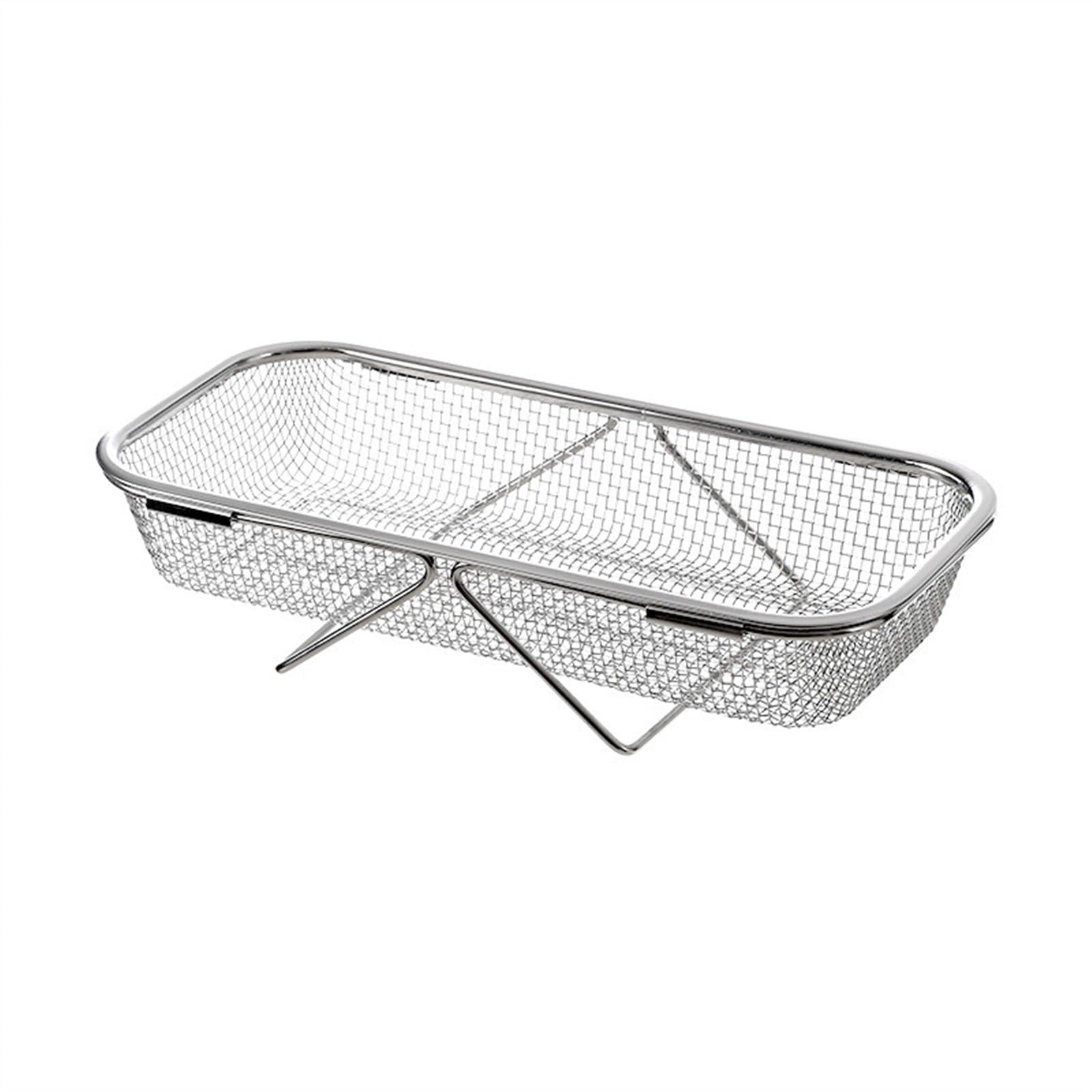 Cestello Colino In Acciaio Inox Estensibile Sopra Il Lavello Cestello Colino Con Cestello Colino For Frutta E Verdura A Maglia Fine