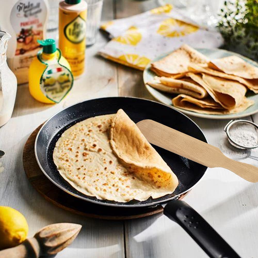 NACTECH Crepe Spreader Spatula for Cooking Crepe Pan