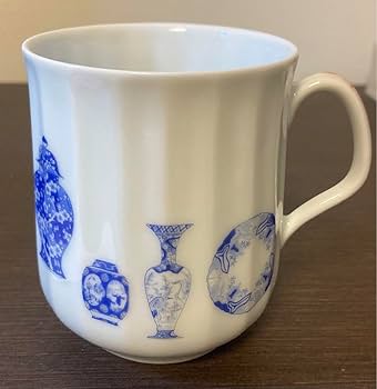 Amazon.co.jp: 深川製磁 ブルーチャイナ マグカップ : ホーム