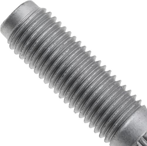 Miniatura 7 de A-Premium 4 pernos de rueda M12x1.50 y 1.299 in de largo dentados compatibles con Chevrolet Aveo Aveo5 Beat Spark Pontiac G3 Wave Wave5