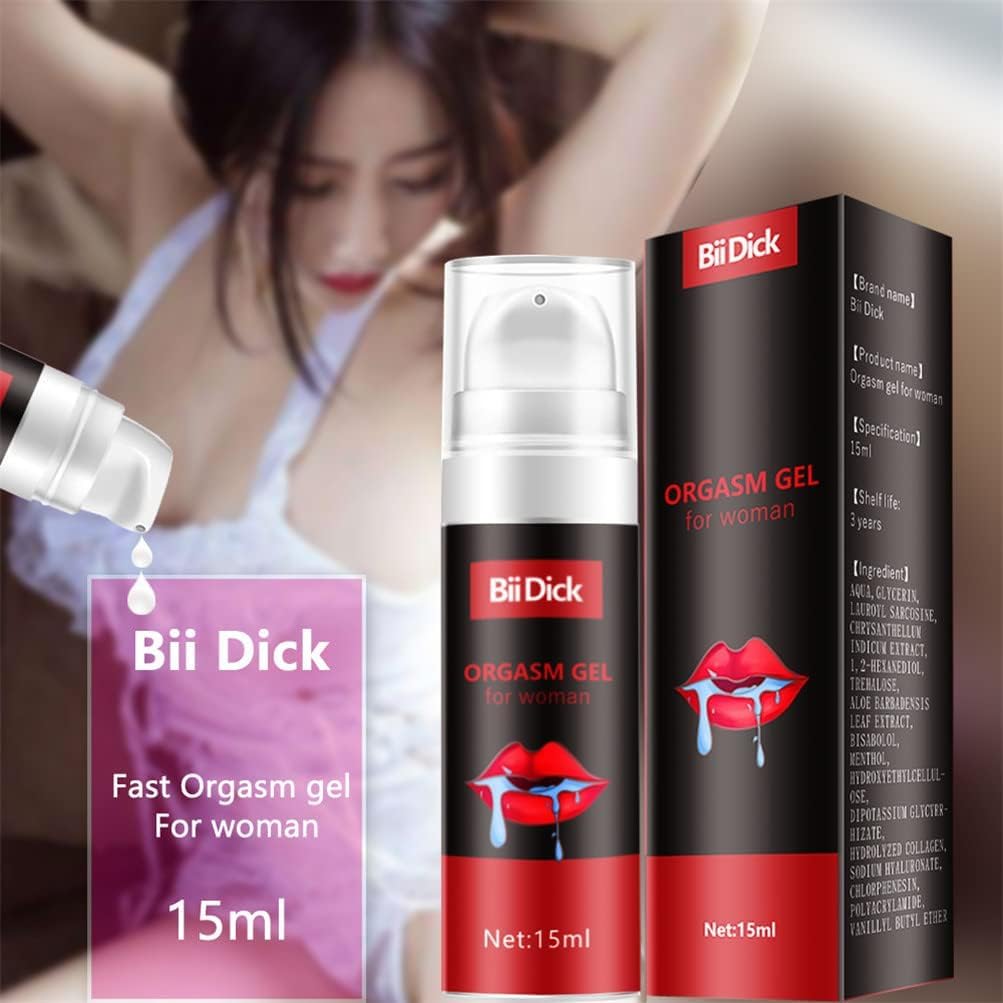 Gel Stimolante Donna | Olio da Massaggio Intimo per Clitoride e Punto G | Gel Intimo Eccitante Femminile | Lubrificante sessuale intimo | Stimolante Liquido Naturale 15ml