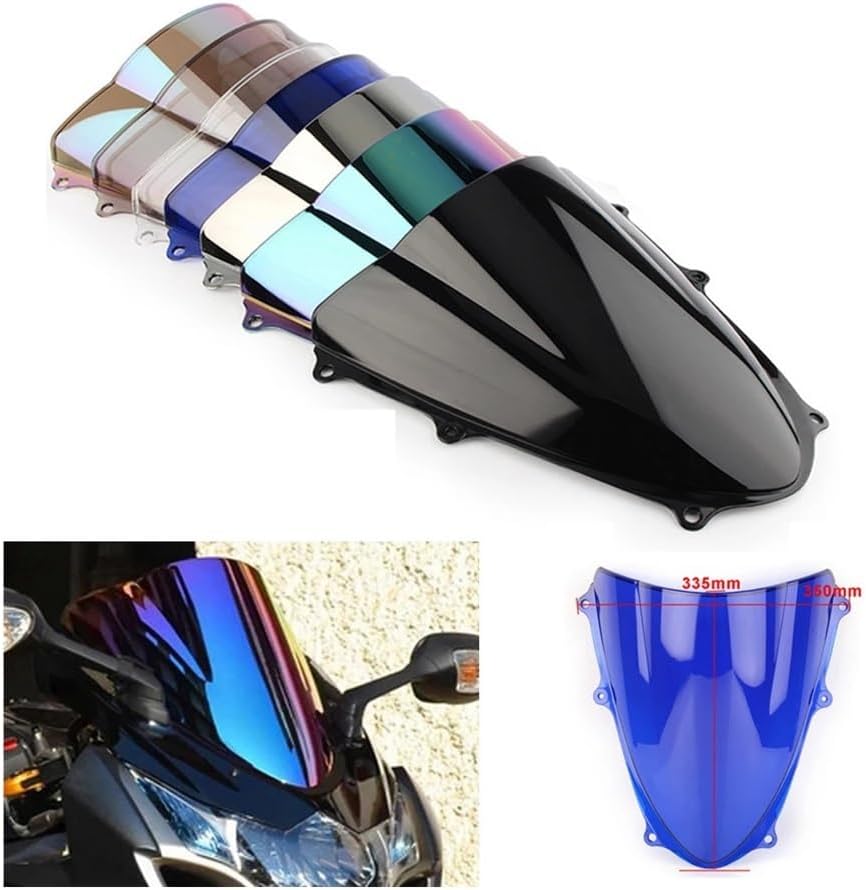 フロントガラスデフレクター オートバイアクセサリーフロントガラス偏向器プロテクターウインドスクリーン GSXR1000 GSX-R
