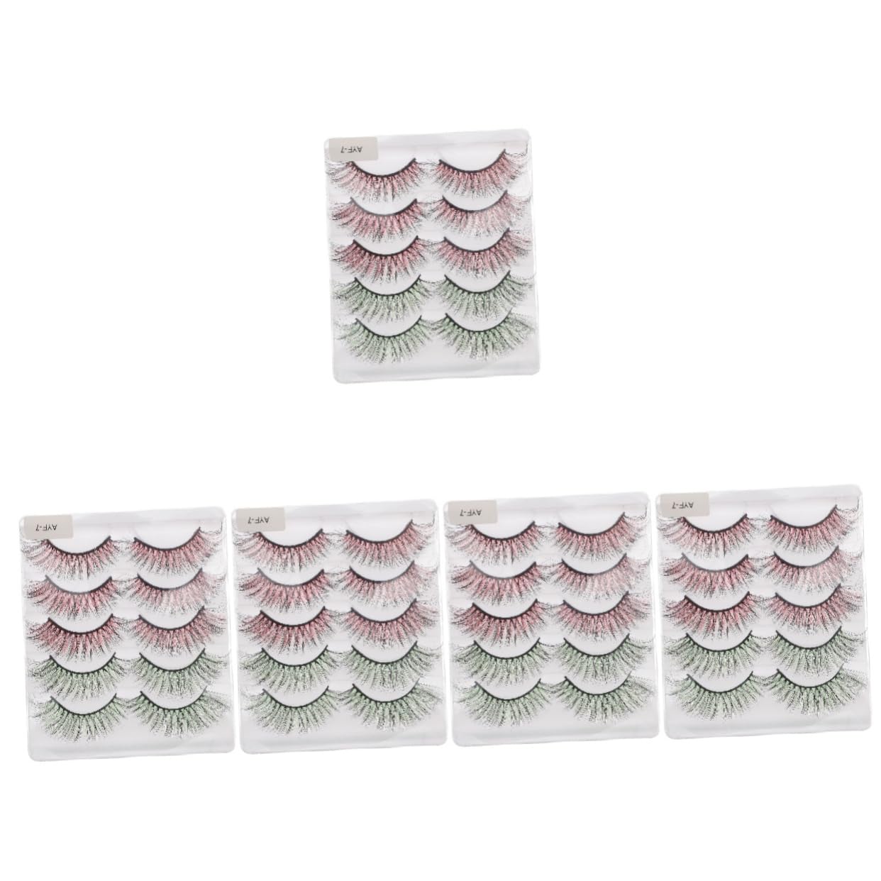 Assorted colours, 2 x 5 pieces