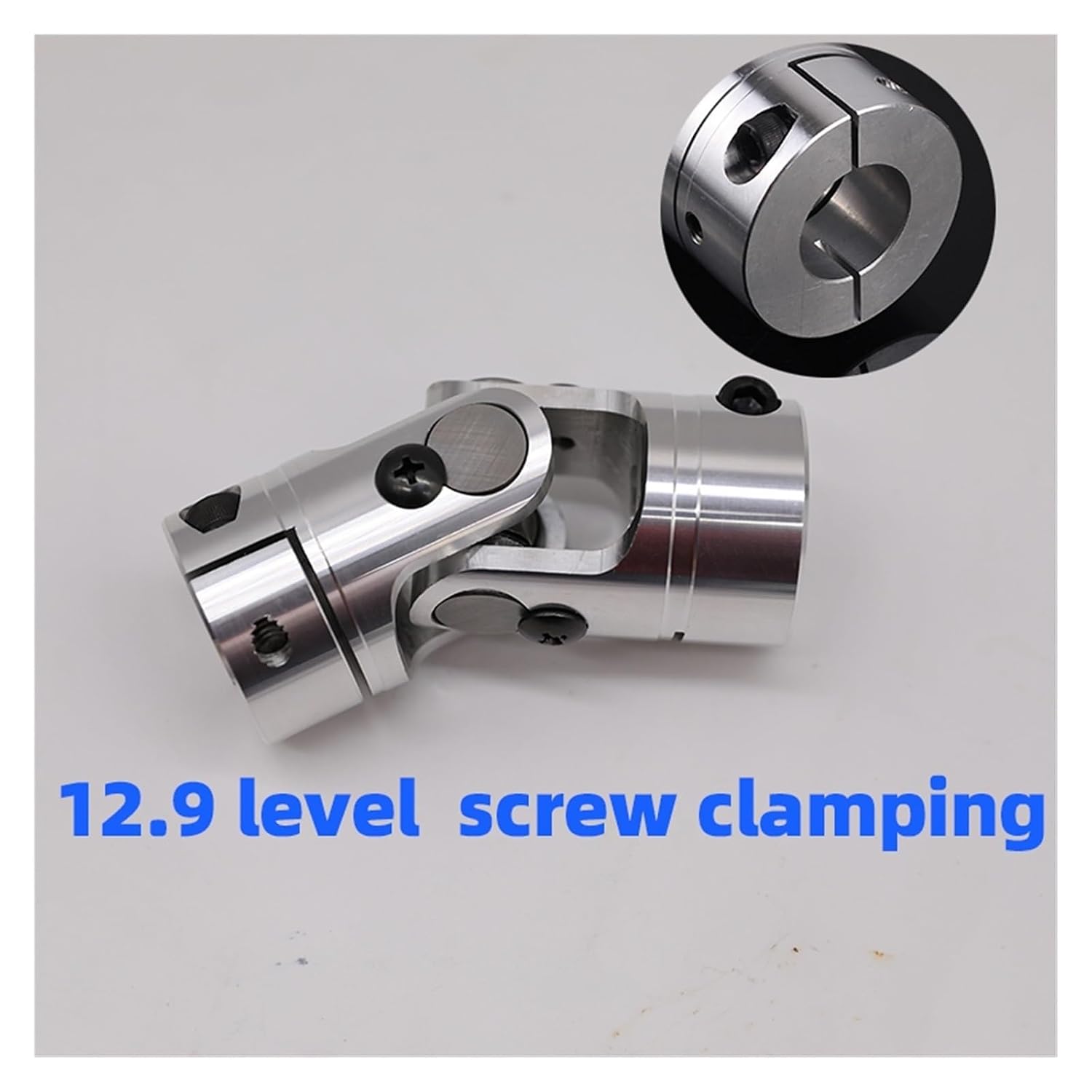 Universal Aluminum Alloy Coupling D25 L80mm - Precision Single Section GHA Telescopic Cross Joint for Transmission(6X9)